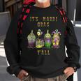 Its Mardi Gras Yall Bourbon Street Party New Orleans Sweatshirt Gifts for Old Men