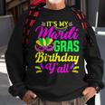 Its My Mardi Gras Birthday Yall Carnival Costume Mardi Gras Sweatshirt Gifts for Old Men