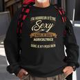 Jai Horreur D’être Sexy Agricultrice Sweatshirt, Witziges Bauern-Sweatshirt Geschenke für alte Männer