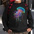 Jellyfish Ocean Animal Scuba Diving Jelly Fish Sweatshirt Gifts for Old Men