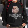 Joe Biden Worst President Ever Sweatshirt Gifts for Old Men