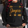 Joyce Personalized Name Funny Birthday Custom Mom Gift Idea Men Women Sweatshirt Graphic Print Unisex Gifts for Old Men