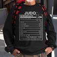 Judo Nutrition Facts Sarkastisches Judo Girl Sweatshirt Geschenke für alte Männer