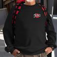 Judo-Sport Sweatshirt Schwarz mit Rotem Logo, Kampfsport Bekleidung Geschenke für alte Männer