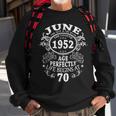 June 1952 The Man Myth Legend 70 Year Old Birthday Gifts Gift For Mens Sweatshirt Gifts for Old Men