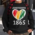 Junenth 1865 African American Freedom Day Sweatshirt Gifts for Old Men