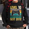 Kinder Level 10 Jahre Geburtstag Junge Gamer 2012 Geburtstag Sweatshirt Geschenke für alte Männer