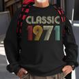 Klassisch 1971 Vintage 52 Geburtstag Geschenk Classic Sweatshirt Geschenke für alte Männer