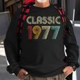 Klassisch 1977 Vintage 46 Geburtstag Geschenk Classic Sweatshirt Geschenke für alte Männer