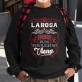 Larosa Blood Runs Through My Veins Sweatshirt Gifts for Old Men