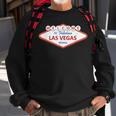Las Vegas Sign - Nevada - Aesthetic Design - Classic Sweatshirt Gifts for Old Men