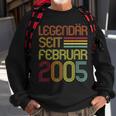 Legendär Seit Februar 2005 Geschenk 18 Geburtstag Sweatshirt Geschenke für alte Männer