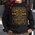 Legenden 1933 Geburtstag Sweatshirt, 90 Jahre Mann Jubiläum Geschenke für alte Männer