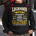 Legenden Dezember 1963 Geboren, 60. Geburtstag Lustiges Sweatshirt Geschenke für alte Männer