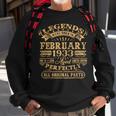 Legenden Februar 1933 - 90. Geburtstag Mann Sweatshirt, Retro Design Geschenke für alte Männer