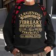 Legenden Geb. Februar 1993 - Lustiges 30. Geburtstag Mann Sweatshirt Geschenke für alte Männer