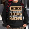 Legenden Machen Abschluss 2023 Master Abschluss Sweatshirt Geschenke für alte Männer