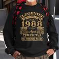 Legenden Wurden Im 1988 Jahrgang Geschenk 35 Geburtstag Mann Sweatshirt Geschenke für alte Männer