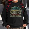 Legenden Wurden 2003 Geboren Sweatshirt, 20. Geburtstag Mann Geschenke für alte Männer