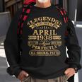 Legenden Wurden Im April 1938 Geschenk 85 Geburtstag Mann V9 Sweatshirt Geschenke für alte Männer