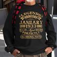 Legenden Wurden Im Januar 1933 Geschenk 90 Geburtstag Mann V4 Sweatshirt Geschenke für alte Männer