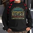 Legenden Wurden Im Januar 1943 Geschenk 80 Geburtstag Mann V6 Sweatshirt Geschenke für alte Männer