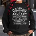 Legenden Wurden Im Januar 2005 Geschenk 18 Geburtstag Mann Sweatshirt Geschenke für alte Männer