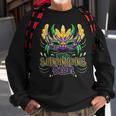 Let The Shenanigans Begin Mardi Gras Masquerade Fat Tuesday Sweatshirt Gifts for Old Men