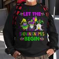 Let The Shenanignomes Begin Mardi Gras Gnomes Shenanigans Sweatshirt Gifts for Old Men