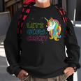 Lets Glow Crazy - Glow Party - Unicorn Lover - Birthday Sweatshirt Gifts for Old Men