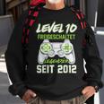 Level 10 Jahre Geburtstags Junge Gamer 2012 Geburtstag Sweatshirt Geschenke für alte Männer