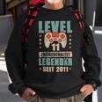 Level 11 Jahre Geburtstags Junge Gamer 2011 Geburtstag Sweatshirt Geschenke für alte Männer