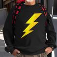Lightning Bolt Last Minute Halloween Costume Men Women Sweatshirt Graphic Print Unisex Gifts for Old Men