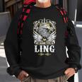Ling Name - In Case Of Emergency My Blood Sweatshirt Gifts for Old Men