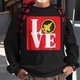 Love F35 Lightning Ii Air Force Military Jet Sweatshirt Gifts for Old Men