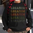 Love Heart Leeanne GrungeVintage-Stil Schwarz Leeanne Sweatshirt Geschenke für alte Männer