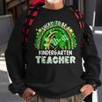 Lucky To Be A Kindergarten Teacher St Patricks Day Rainbow Sweatshirt Gifts for Old Men
