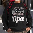 Lustiges Opa Spruch Sweatshirt für Vatertag und Geburtstag Geschenke für alte Männer