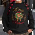 Lustiges Süßes Faultier Weihnachten Sweatshirt Geschenke für alte Männer