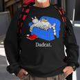 Lzrcat Dadcat Sweatshirt Gifts for Old Men Lzrcat Dadcat Sweatshirt Gifts for Old Men