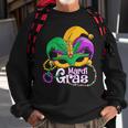 Mardi GrasMardi Gras 2023 Beads Mask Feathers V2 Sweatshirt Gifts for Old Men