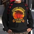 Maui 2023 Spring Break Family School Vacation Retro Sweatshirt Gifts for Old Men