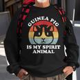 Meerschweinchen Is My Spirit Tierliebhaber Sweatshirt Geschenke für alte Männer
