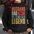 Mens 50Th Birthday Dad Husband Legend Funny Vintage 50 Years Old Sweatshirt Gifts for Old Men