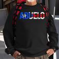 Mens Abuelo Puerto Rico Flag Puerto Rican Pride Fathers Day Gift Sweatshirt Gifts for Old Men