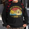 Mens Best Golden Retriever Dad Ever Vintage Puppy Lover Design Sweatshirt Gifts for Old Men