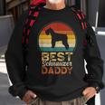 Mens Best Schnauzer Daddy Fathers Day Mini Schnauzer Dad Sweatshirt Gifts for Old Men