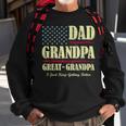 Mens Dad Grandpa Great Grandpa I Just Keep Getting Better Vintage Sweatshirt Gifts for Old Men
