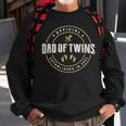 Mens Dad Of Twins 2023 New Dad To Be Expecting Daddy Of Twins Sweatshirt Gifts for Old Men