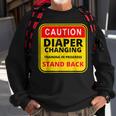Mens Daddy Diaper Kit New Dad Survival Dads Baby Changing Outfit Sweatshirt Gifts for Old Men